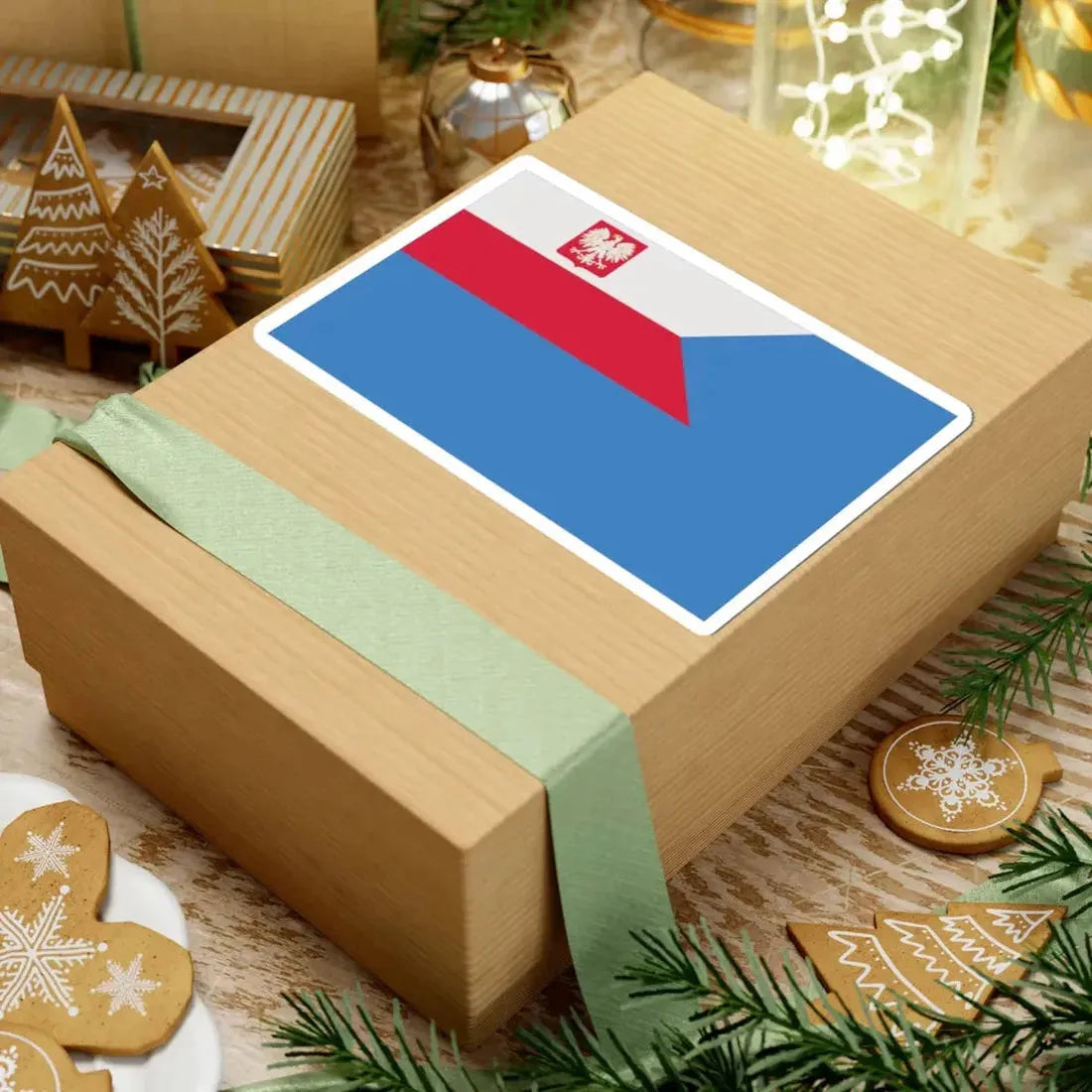 PRL Bandera pjp (Poland) STICKER Vinyl Kiss-Cut Decal - The Sticker Space