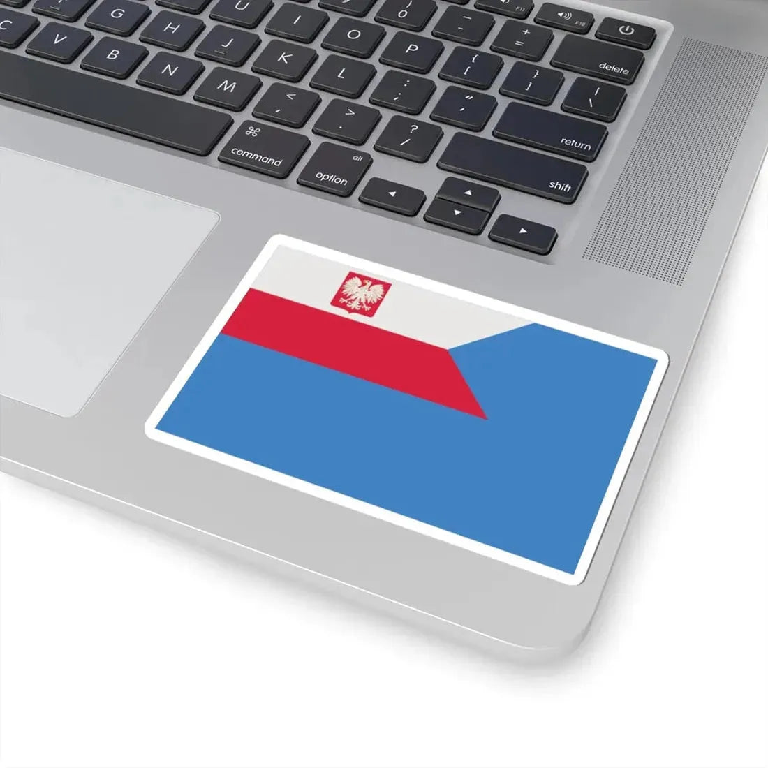 PRL Bandera pjp (Poland) STICKER Vinyl Kiss-Cut Decal - The Sticker Space