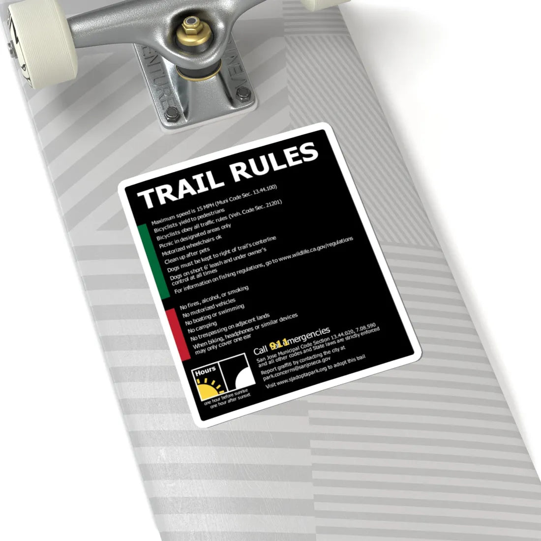 PRNS CSJ-TR1A (California) (Road Sign) STICKER Vinyl Kiss-Cut Decal - The Sticker Space