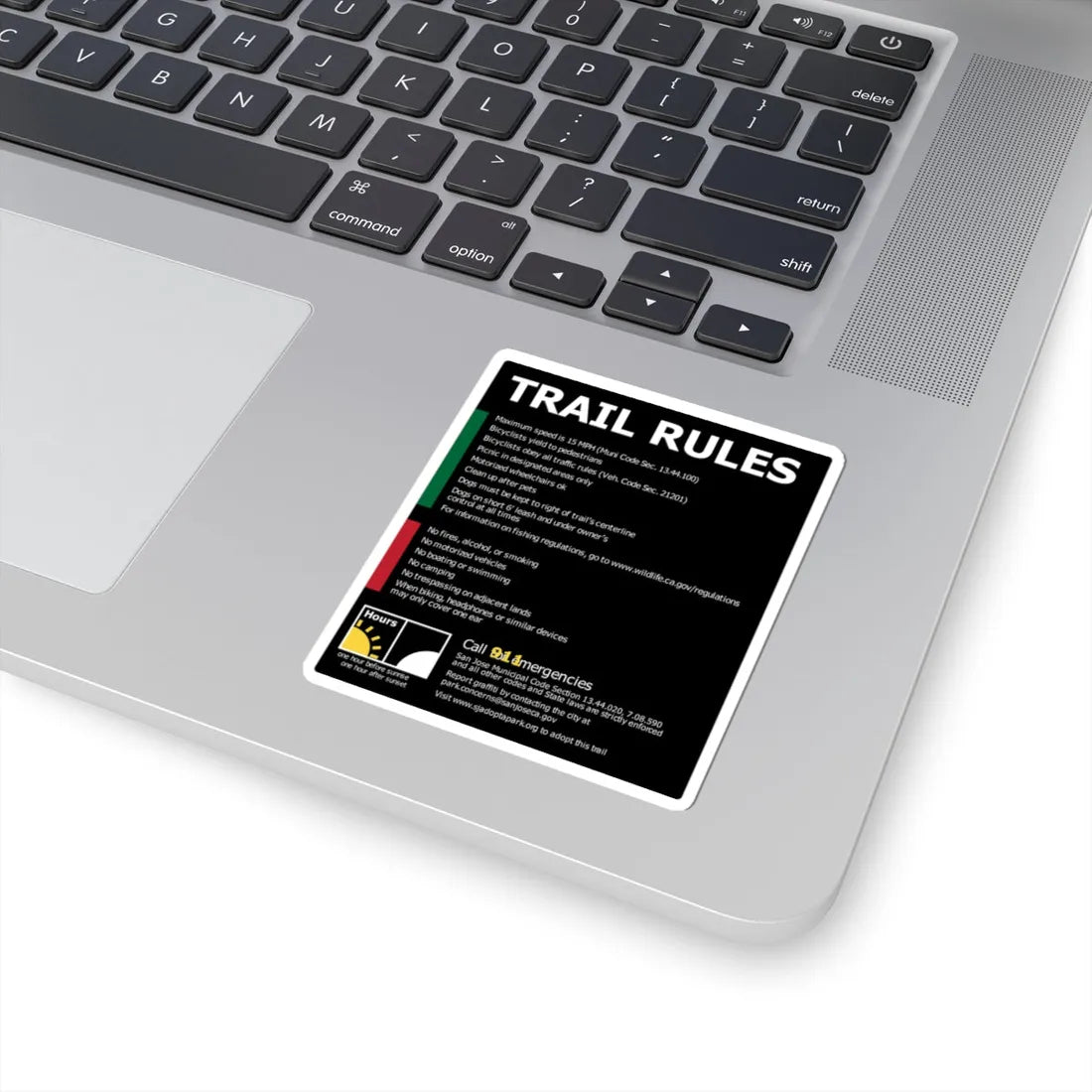 PRNS CSJ-TR1A (California) (Road Sign) STICKER Vinyl Kiss-Cut Decal - The Sticker Space