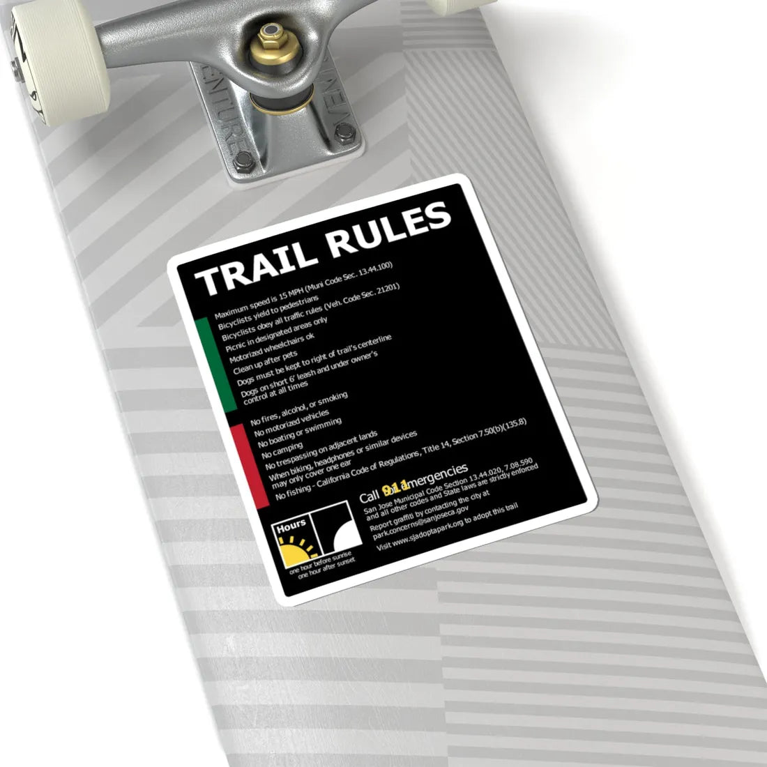 PRNS CSJ-TR1C (California) (Road Sign) STICKER Vinyl Kiss-Cut Decal - The Sticker Space