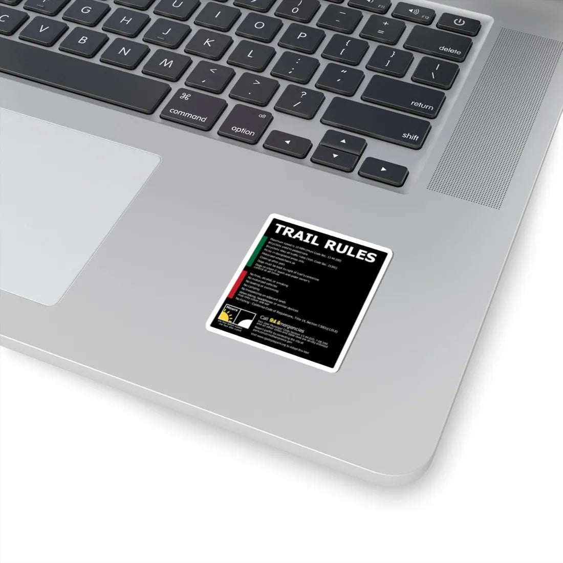 PRNS CSJ-TR1C (California) (Road Sign) STICKER Vinyl Kiss-Cut Decal - The Sticker Space