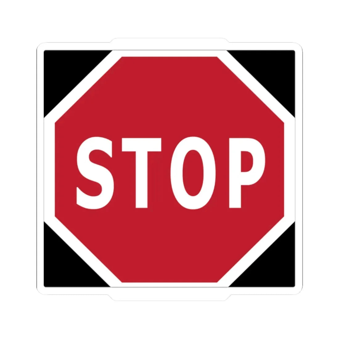 PRNS CSJ-TR7 (California) (Road Sign) STICKER Vinyl Kiss-Cut Decal 2 Inch White - The Sticker Space