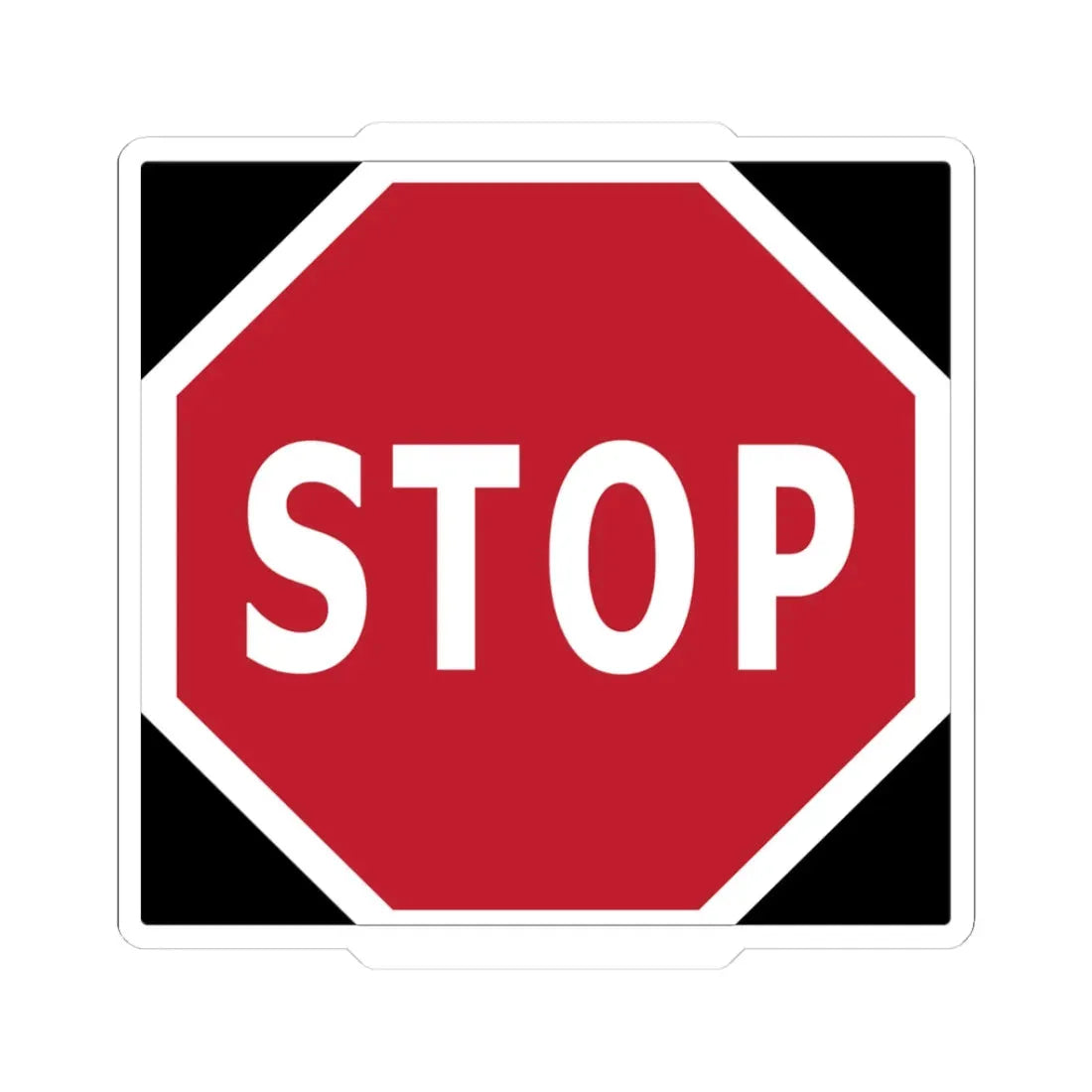 PRNS CSJ-TR7 (California) (Road Sign) STICKER Vinyl Kiss-Cut Decal 3 Inch White - The Sticker Space