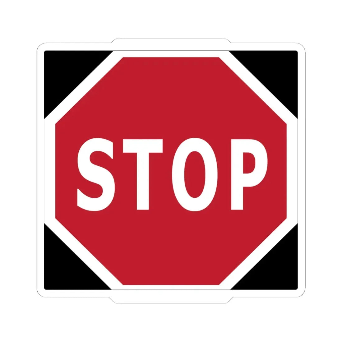 PRNS CSJ-TR7 (California) (Road Sign) STICKER Vinyl Kiss-Cut Decal 4 Inch White - The Sticker Space