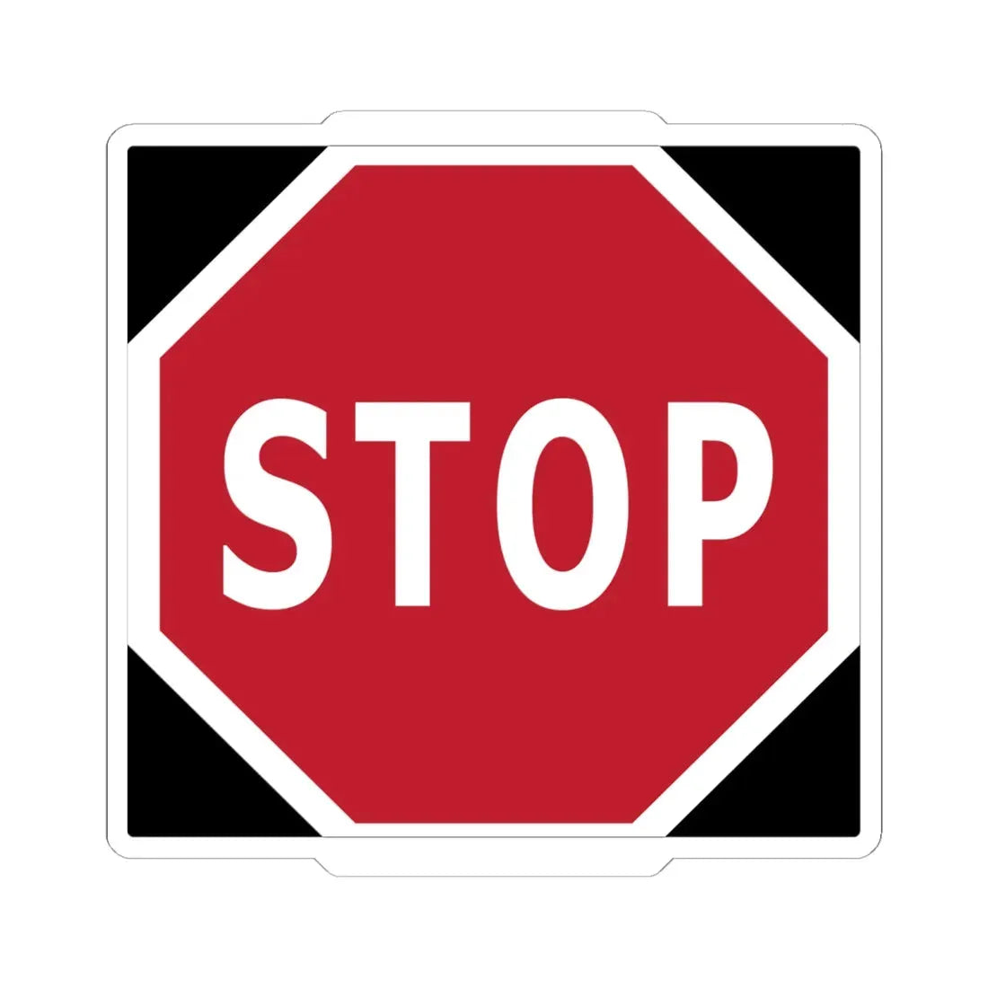 PRNS CSJ-TR7 (California) (Road Sign) STICKER Vinyl Kiss-Cut Decal 6 Inch White - The Sticker Space