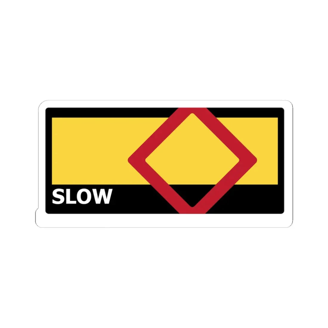 PRNS CSJ-TW9 (California) (Road Sign) STICKER Vinyl Kiss-Cut Decal 4 Inch White - The Sticker Space