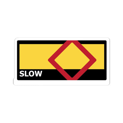 PRNS CSJ-TW9 (California) (Road Sign) STICKER Vinyl Kiss-Cut Decal 4 Inch White - The Sticker Space
