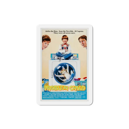 Problem Child 1990 Movie Poster Refrigerator Magnet 3 Inch - The Sticker Space