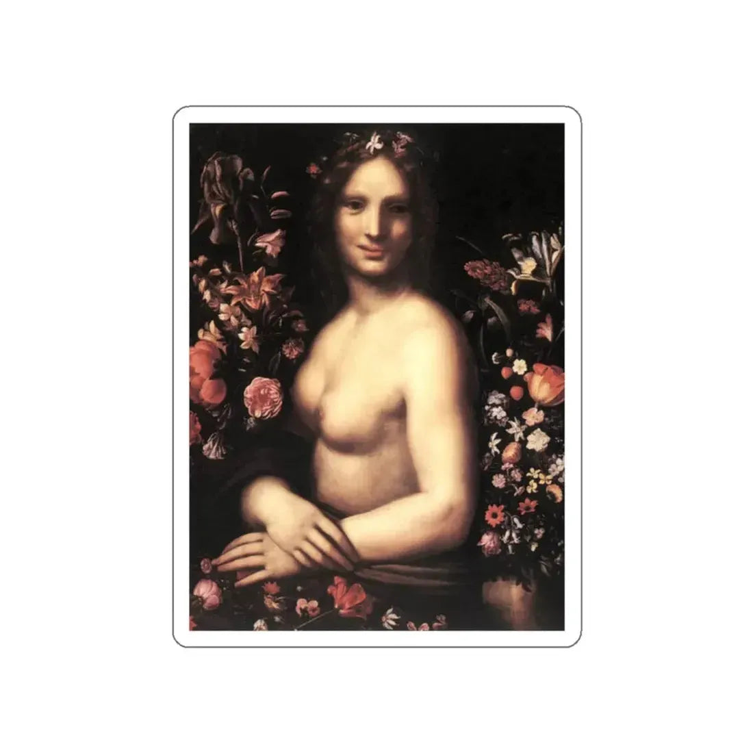 PROCACCINI, Carlo Antonio - Flora (Artwork) STICKER Vinyl Die-Cut Decal - The Sticker Space