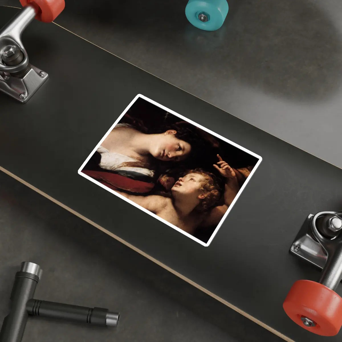 SKU:25436753147171566610 Sticker types:White Shape:Die-Cut Sizes:6" × 6"