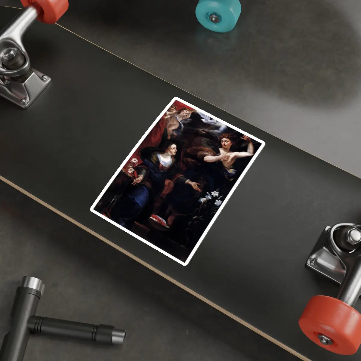 SKU:30919357116622640114 Sticker types:White Shape:Die-Cut Sizes:6" × 6"