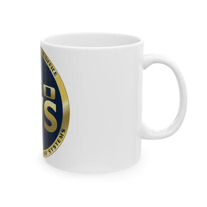 Program Executive Office IWS (U.S. Navy) White Coffee Mug-The Sticker Space