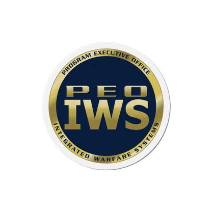 Program Executive Office IWS (U.S. Navy) Refrigerator Magnet 3 Inch - The Sticker Space