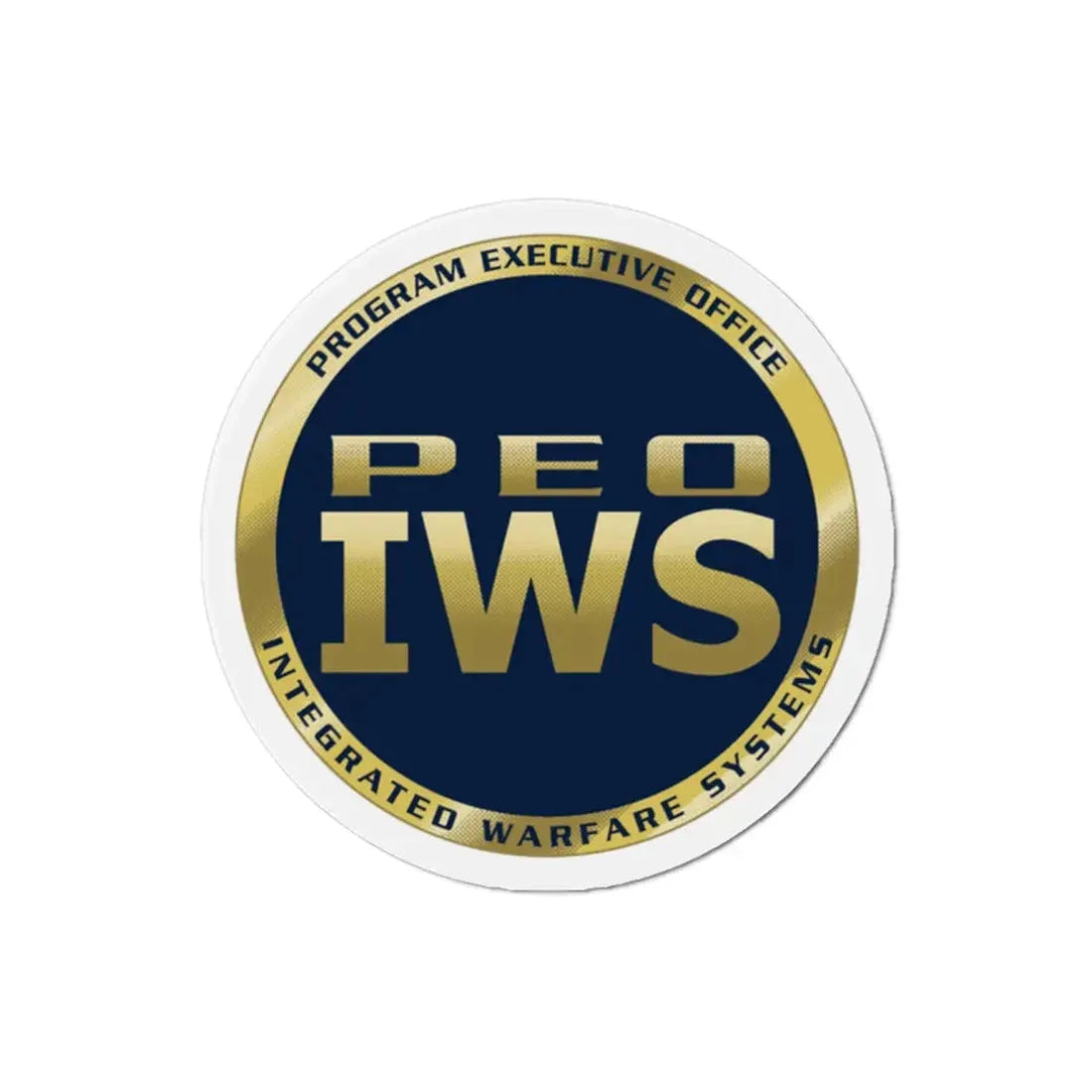 Program Executive Office IWS (U.S. Navy) Refrigerator Magnet - The Sticker Space