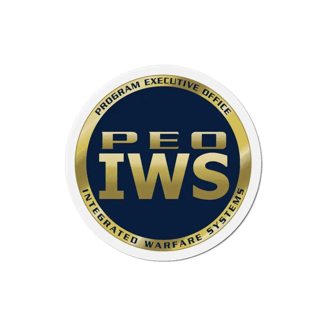 Program Executive Office IWS (U.S. Navy) Refrigerator Magnet - The Sticker Space