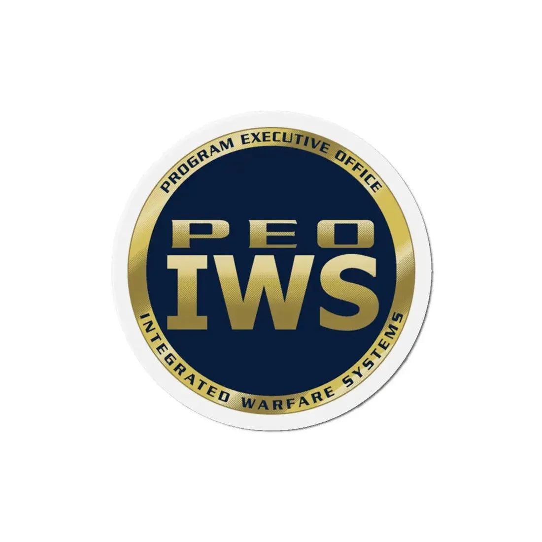 Program Executive Office IWS (U.S. Navy) Refrigerator Magnet - The Sticker Space