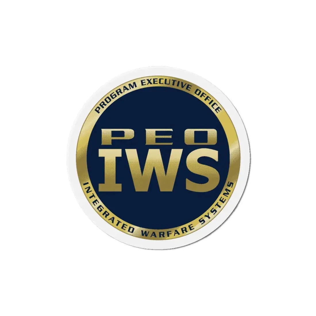Program Executive Office IWS (U.S. Navy) Refrigerator Magnet - The Sticker Space