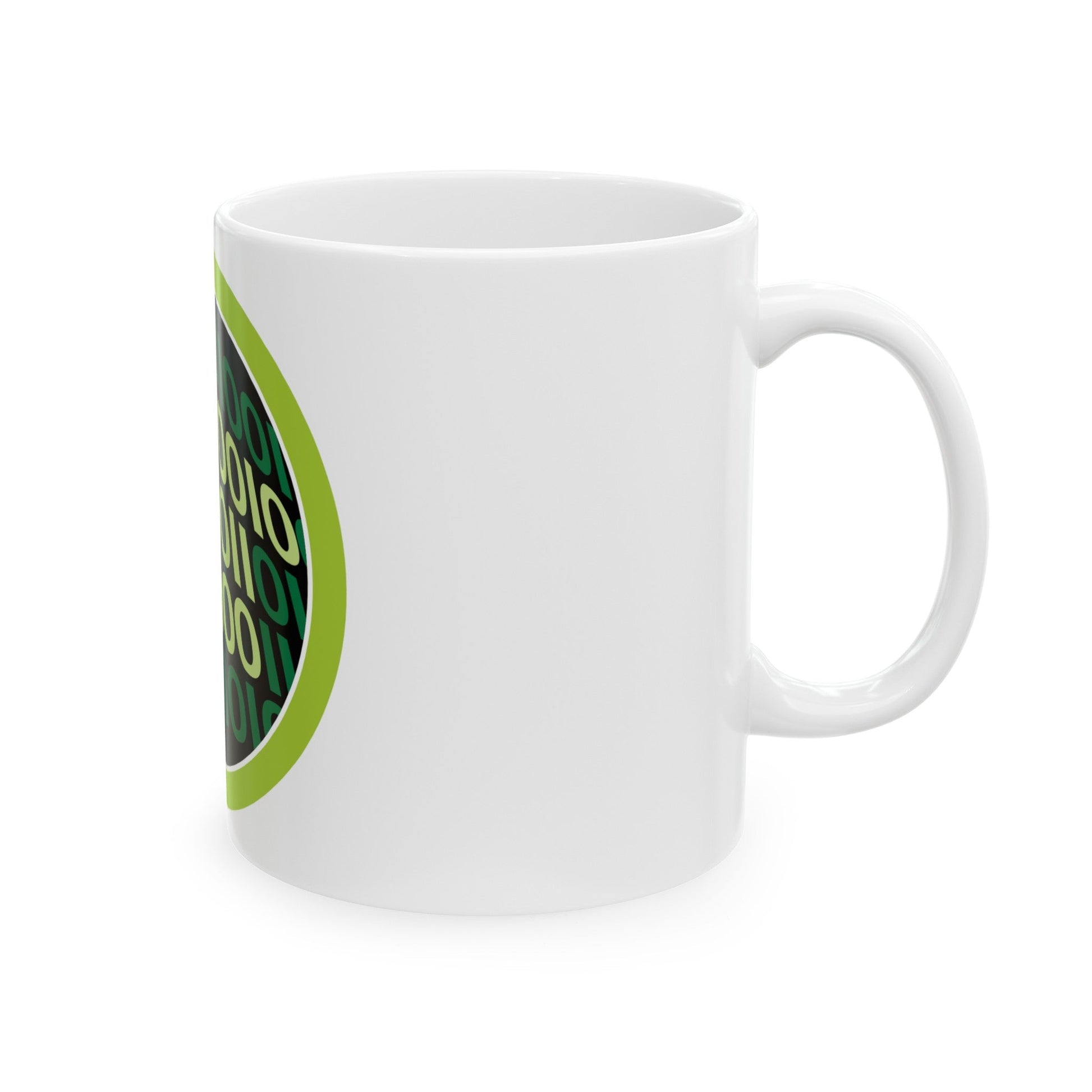 Programming (Boy Scout Merit Badge) White Coffee Mug-The Sticker Space