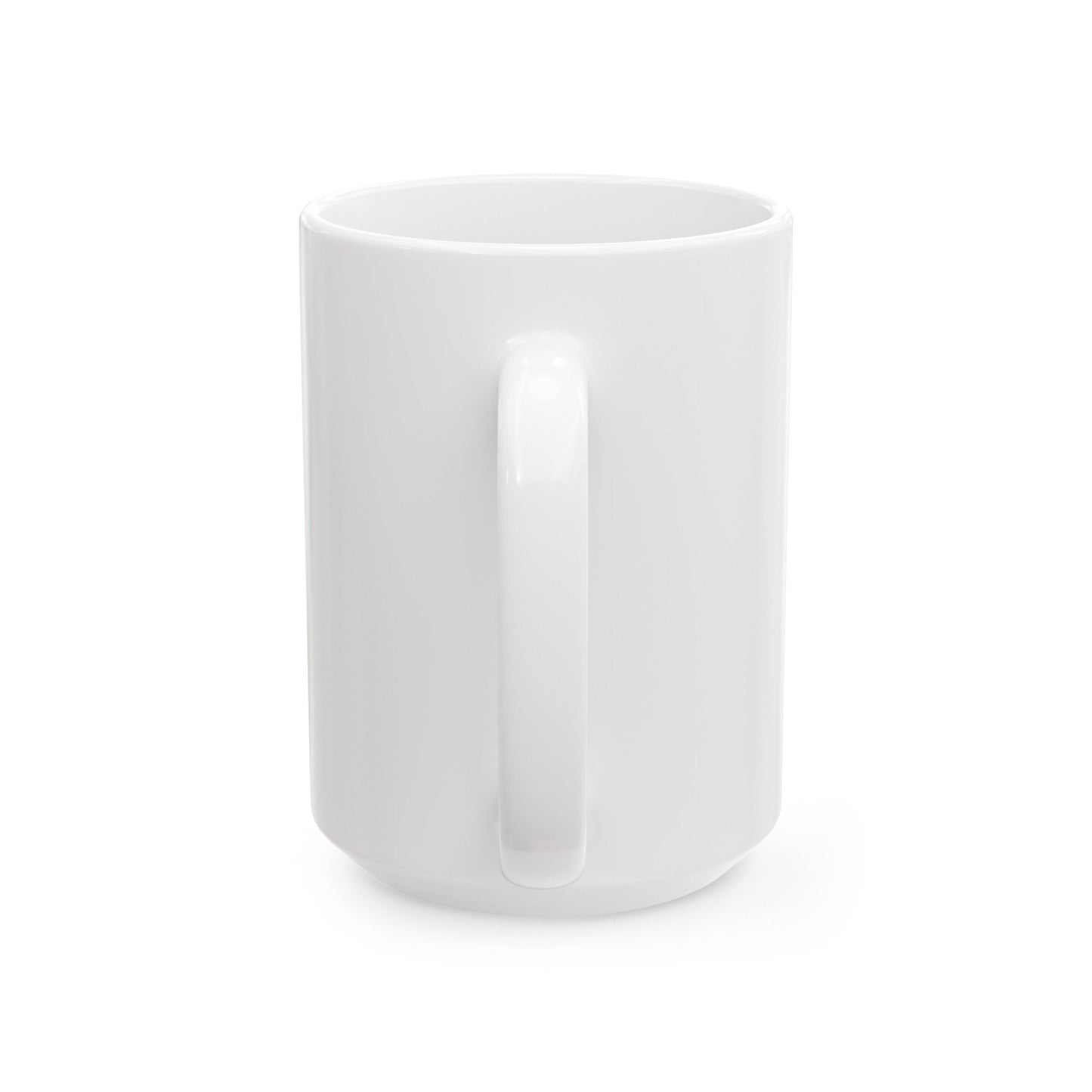 Project Handclasp Navy - White Coffee Mug-The Sticker Space