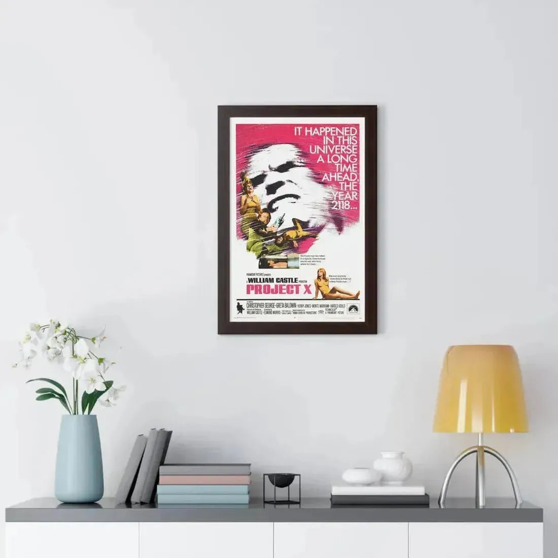 PROJECT X 1968 - Framed Movie Poster - The Sticker Space