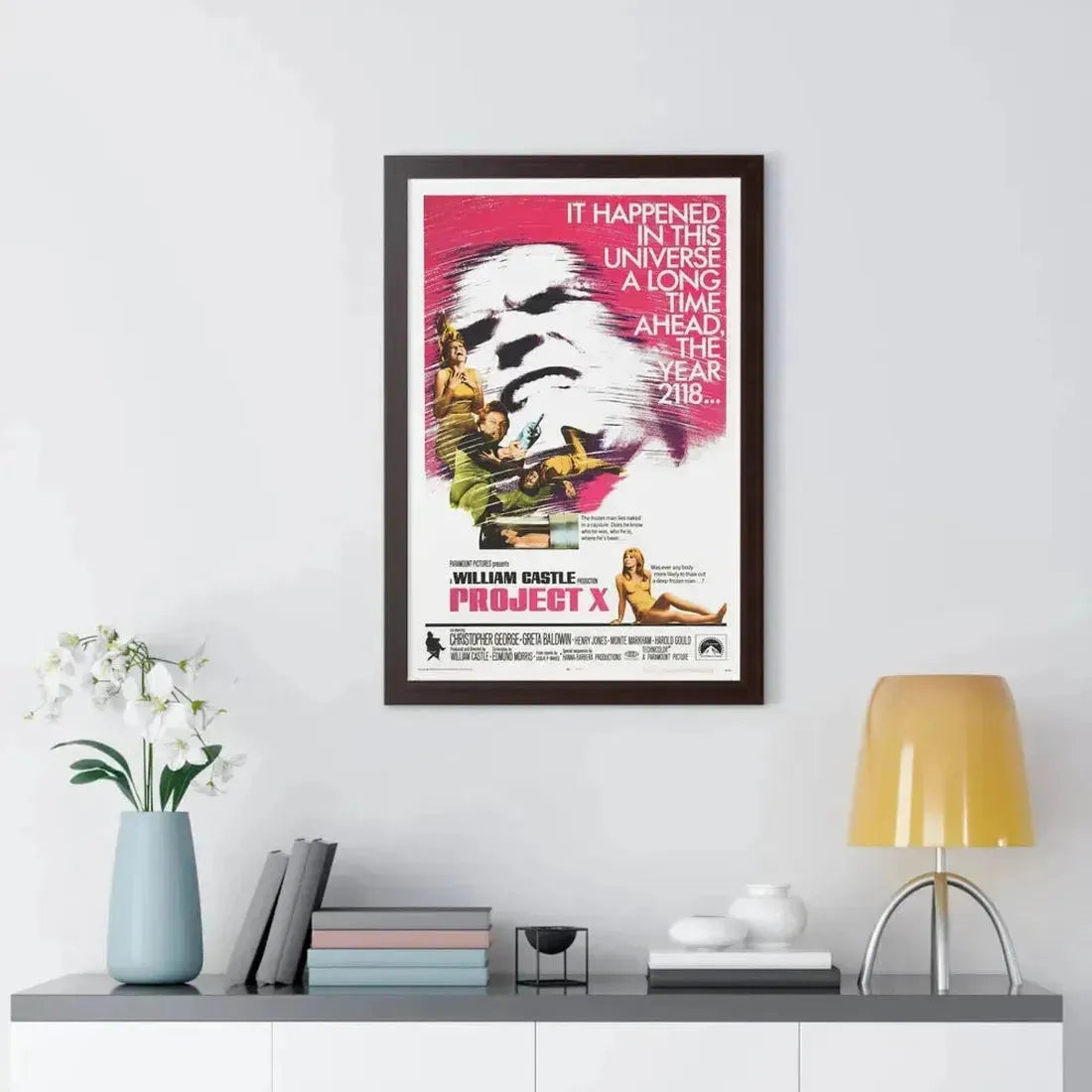 PROJECT X 1968 - Framed Movie Poster - The Sticker Space