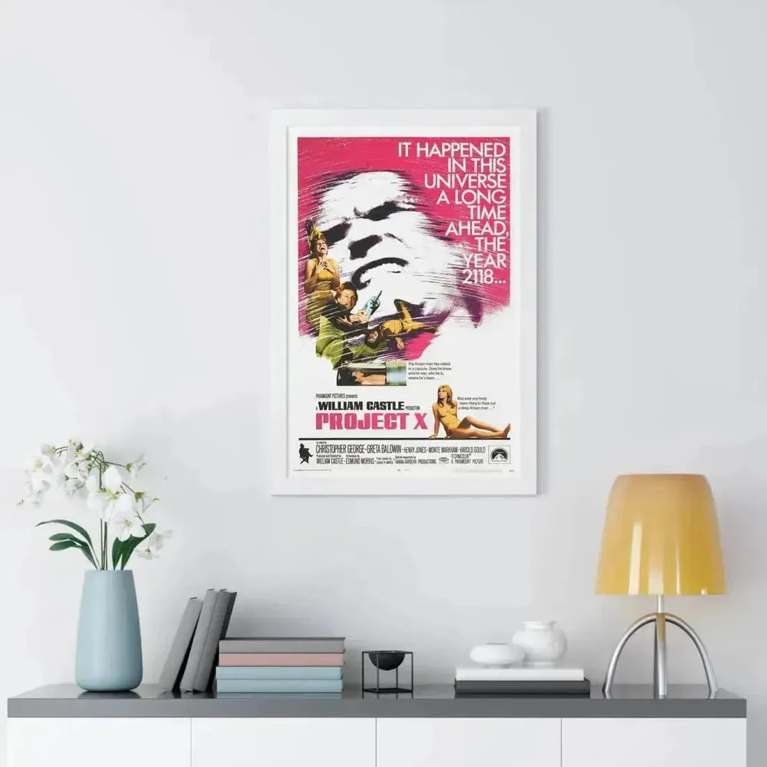 PROJECT X 1968 - Framed Movie Poster - The Sticker Space