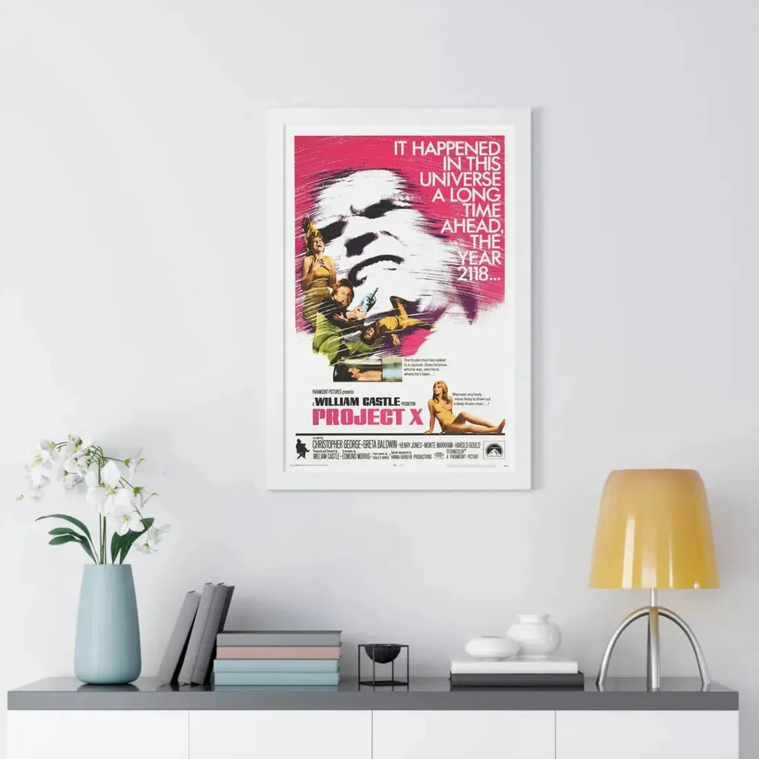 PROJECT X 1968 - Framed Movie Poster - The Sticker Space