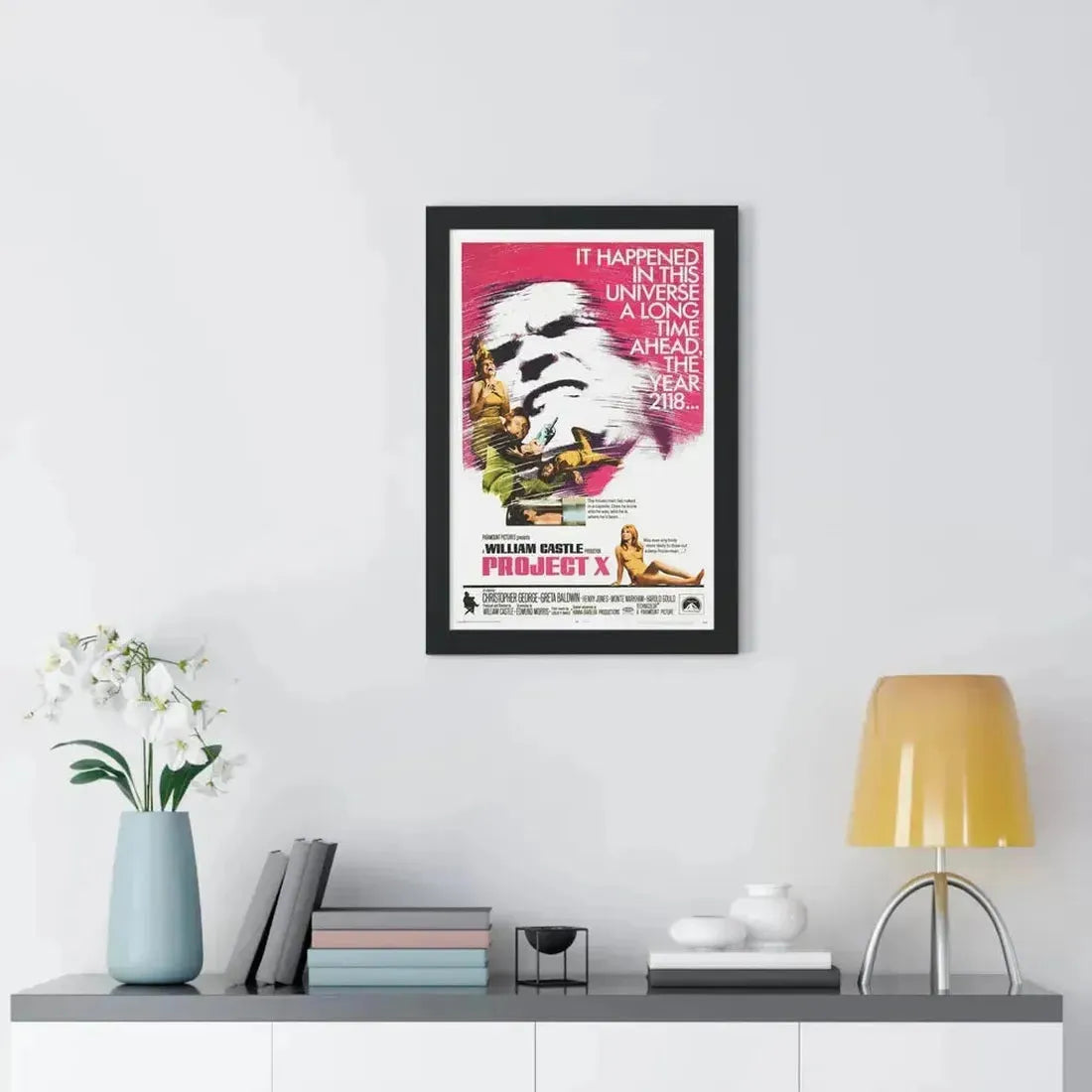 PROJECT X 1968 - Framed Movie Poster - The Sticker Space