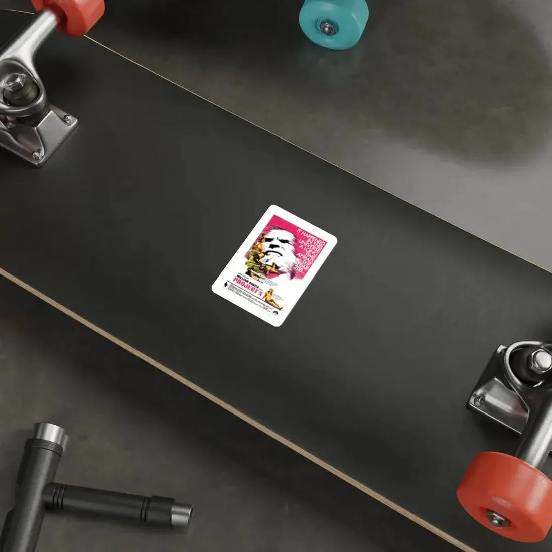 PROJECT X 1968 Movie Poster STICKER Vinyl Die-Cut Decal - The Sticker Space