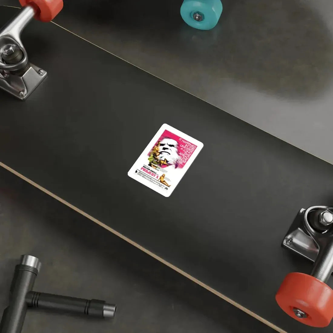 PROJECT X 1968 Movie Poster STICKER Vinyl Die-Cut Decal - The Sticker Space