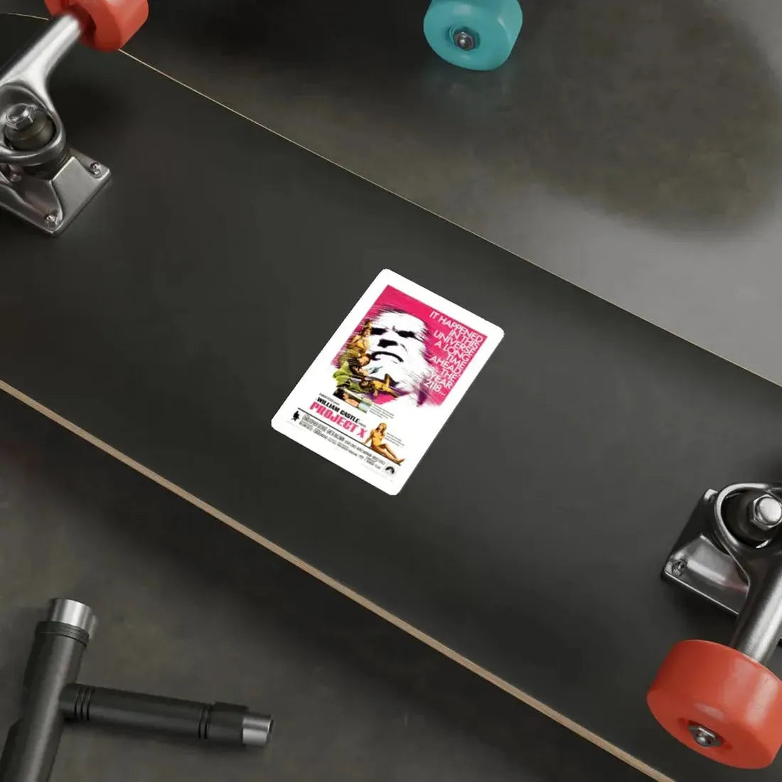 PROJECT X 1968 Movie Poster STICKER Vinyl Die-Cut Decal - The Sticker Space