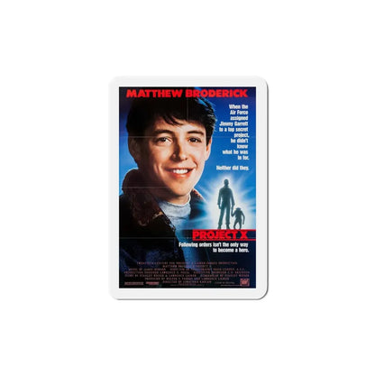 Project X 1987 Movie Poster Refrigerator Magnet - The Sticker Space