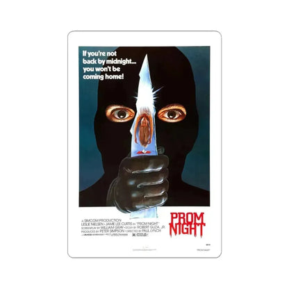 PROM NIGHT 1980 Movie Poster - STICKER Vinyl Kiss-Cut Decal 3 Inch White - The Sticker Space