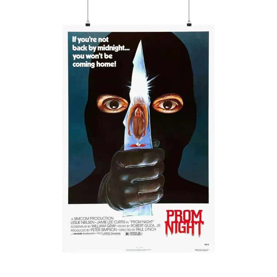 PROM NIGHT 1980 - Paper Movie Poster 24″ x 36″ Matte - The Sticker Space