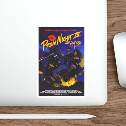 PROM NIGHT III 1989 Movie Poster STICKER Vinyl Die-Cut Decal-The Sticker Space