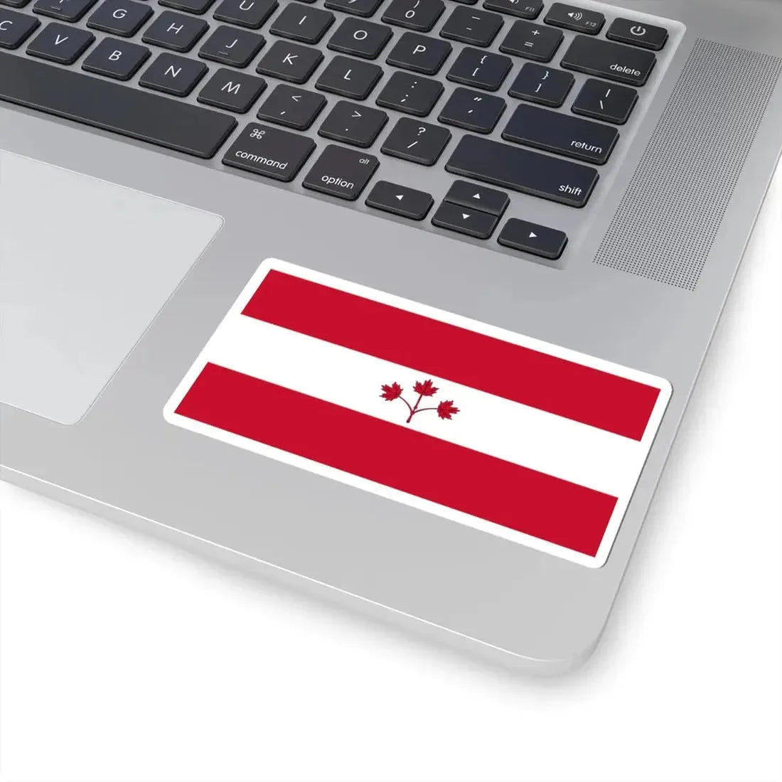 Proposal for Flag of Canada by George Stanley - Option B 1964 (Canada) STICKER Vinyl Kiss-Cut Decal - The Sticker Space