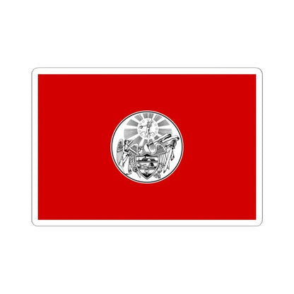 Proposed Arkansas flag 1876 (United States) STICKER Vinyl Kiss-Cut Decal 2 Inch White - The Sticker Space