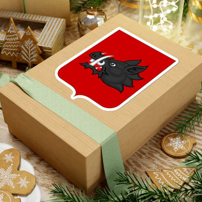 Proposed Arms of Abruzzi 1910 (Italy) (Coat of Arms) STICKER Vinyl Kiss-Cut Decal - The Sticker Space