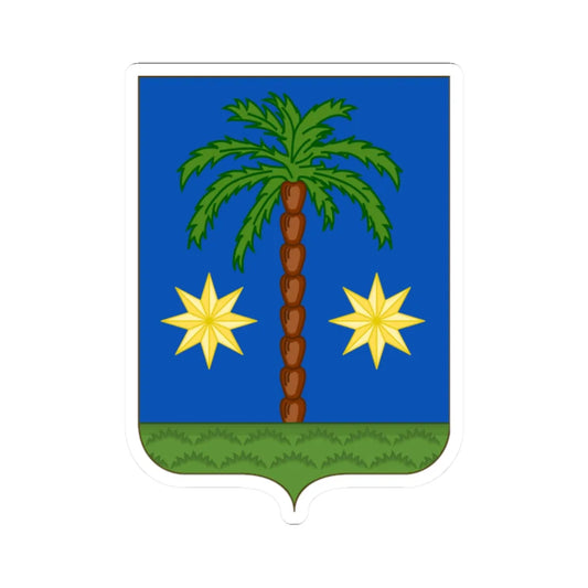 Proposed Arms of Apulia 1910 (Italy) (Coat of Arms) STICKER Vinyl Kiss-Cut Decal 2 Inch White - The Sticker Space