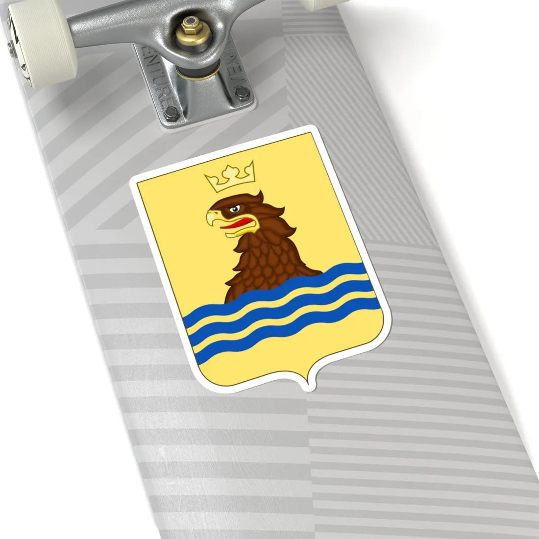 Proposed Arms of Basilicata 1910 (Italy) (Coat of Arms) STICKER Vinyl Kiss-Cut Decal - The Sticker Space