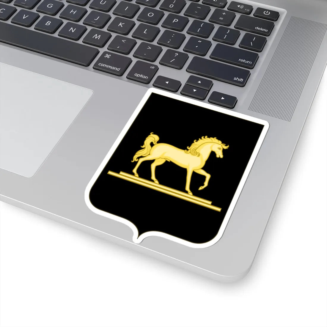 Proposed Arms of Campania 1910 (Italy) (Coat of Arms) STICKER Vinyl Kiss-Cut Decal - The Sticker Space