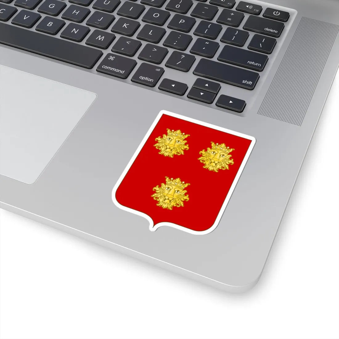 Proposed Arms of Dalmatia 1910 (Italy) (Coat of Arms) STICKER Vinyl Kiss-Cut Decal - The Sticker Space