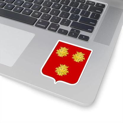 Proposed Arms of Dalmatia 1910 (Italy) (Coat of Arms) STICKER Vinyl Kiss-Cut Decal - The Sticker Space