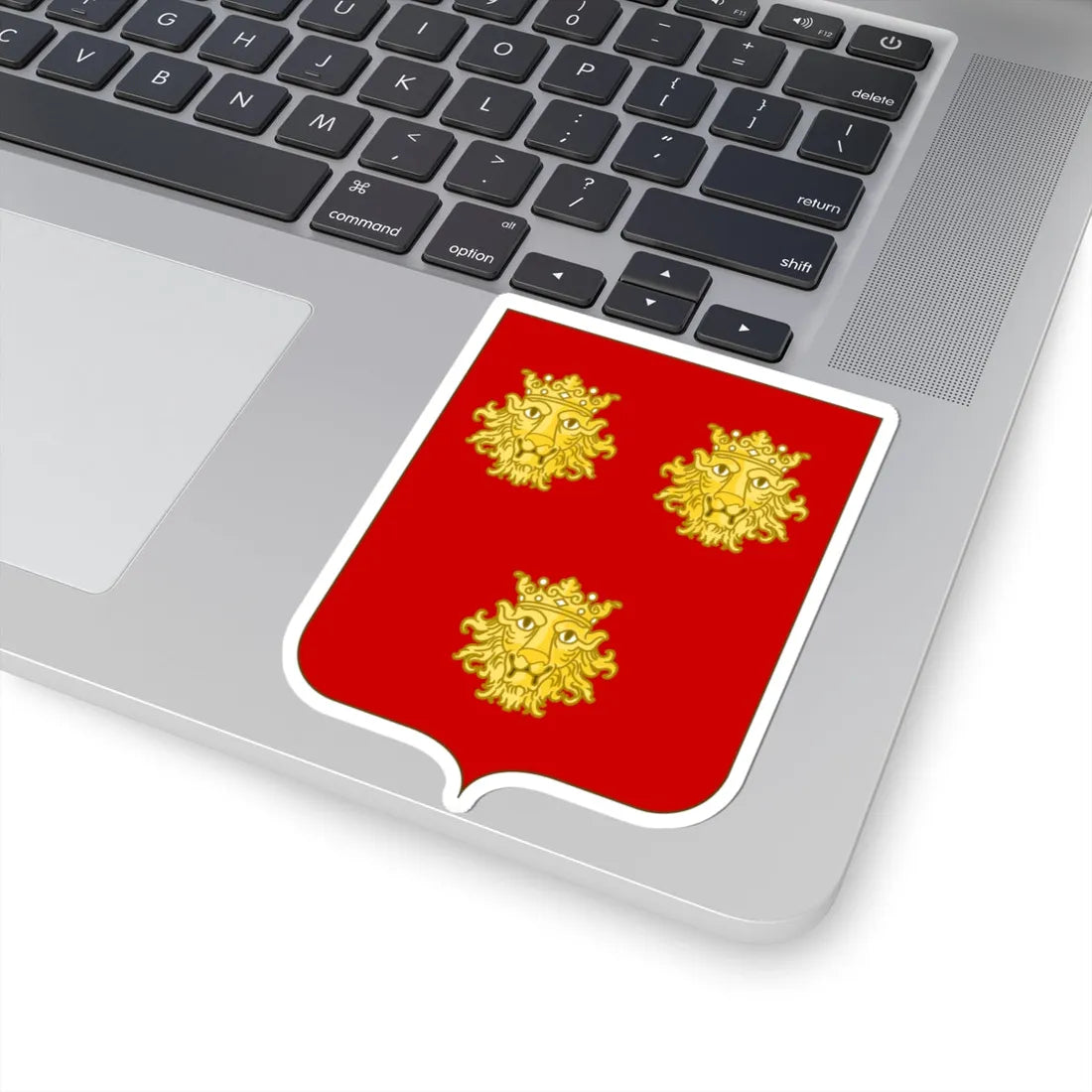 Proposed Arms of Dalmatia 1910 (Italy) (Coat of Arms) STICKER Vinyl Kiss-Cut Decal - The Sticker Space