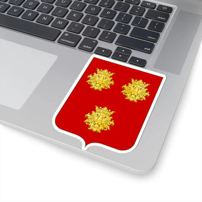 Proposed Arms of Dalmatia 1910 (Italy) (Coat of Arms) STICKER Vinyl Kiss-Cut Decal - The Sticker Space