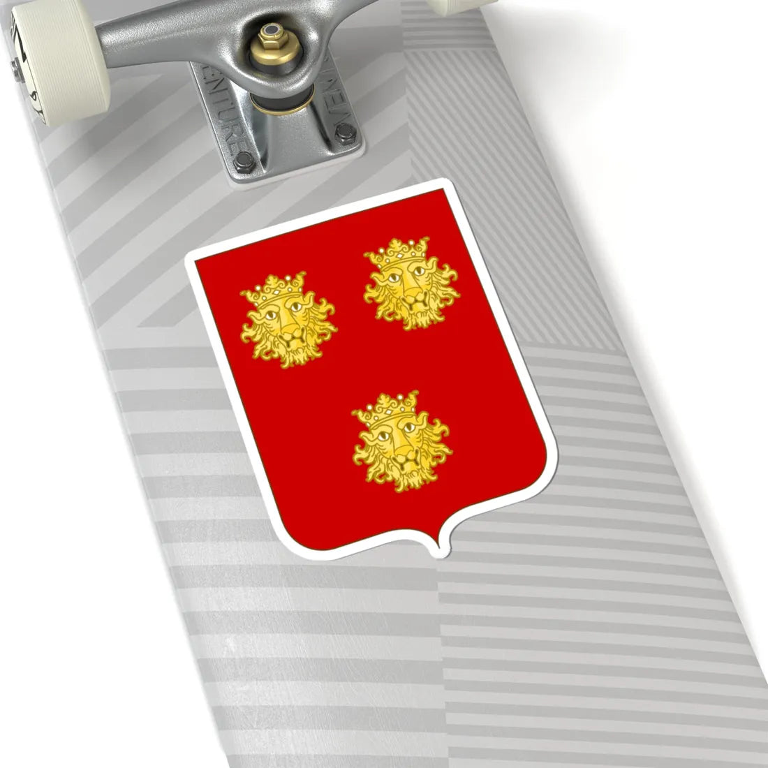 Proposed Arms of Dalmatia 1910 (Italy) (Coat of Arms) STICKER Vinyl Kiss-Cut Decal - The Sticker Space