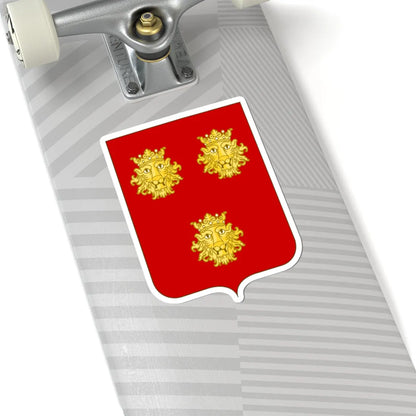 Proposed Arms of Dalmatia 1910 (Italy) (Coat of Arms) STICKER Vinyl Kiss-Cut Decal - The Sticker Space