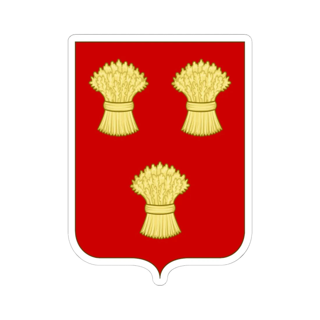 Proposed Arms of Emilia 1910 (Italy) (Coat of Arms) STICKER Vinyl Kiss-Cut Decal 6 Inch White - The Sticker Space