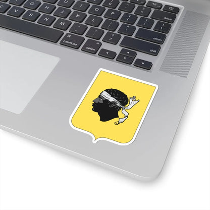 Proposed Arms of Italian Corsica 1910 (Italy) (Coat of Arms) STICKER Vinyl Kiss-Cut Decal - The Sticker Space